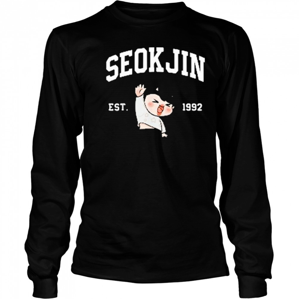 Seokjin Est.1992 Chibi Shirt Long Sleeved
