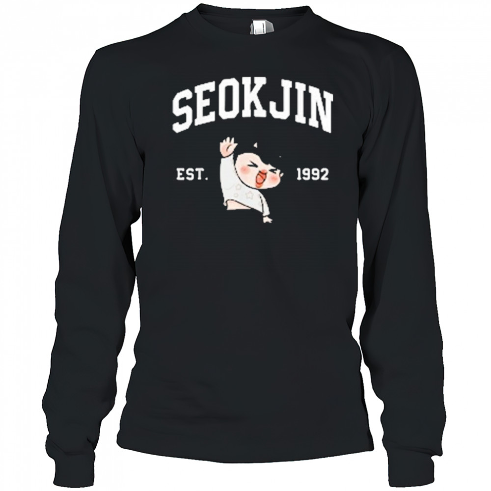 Seokjin Est.1992 Chibi Shirt Long Sleeved