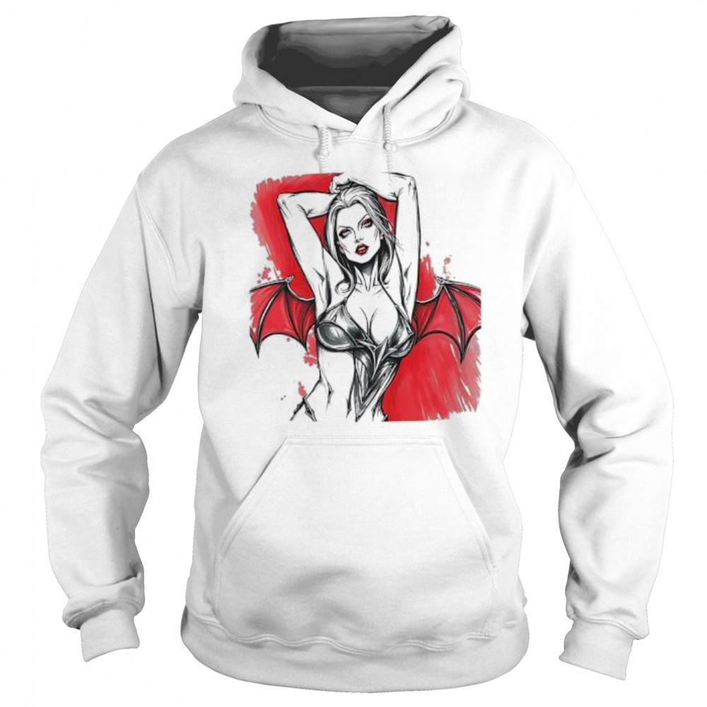 Sexy Devil Lady Print shirt Sweatshirt
