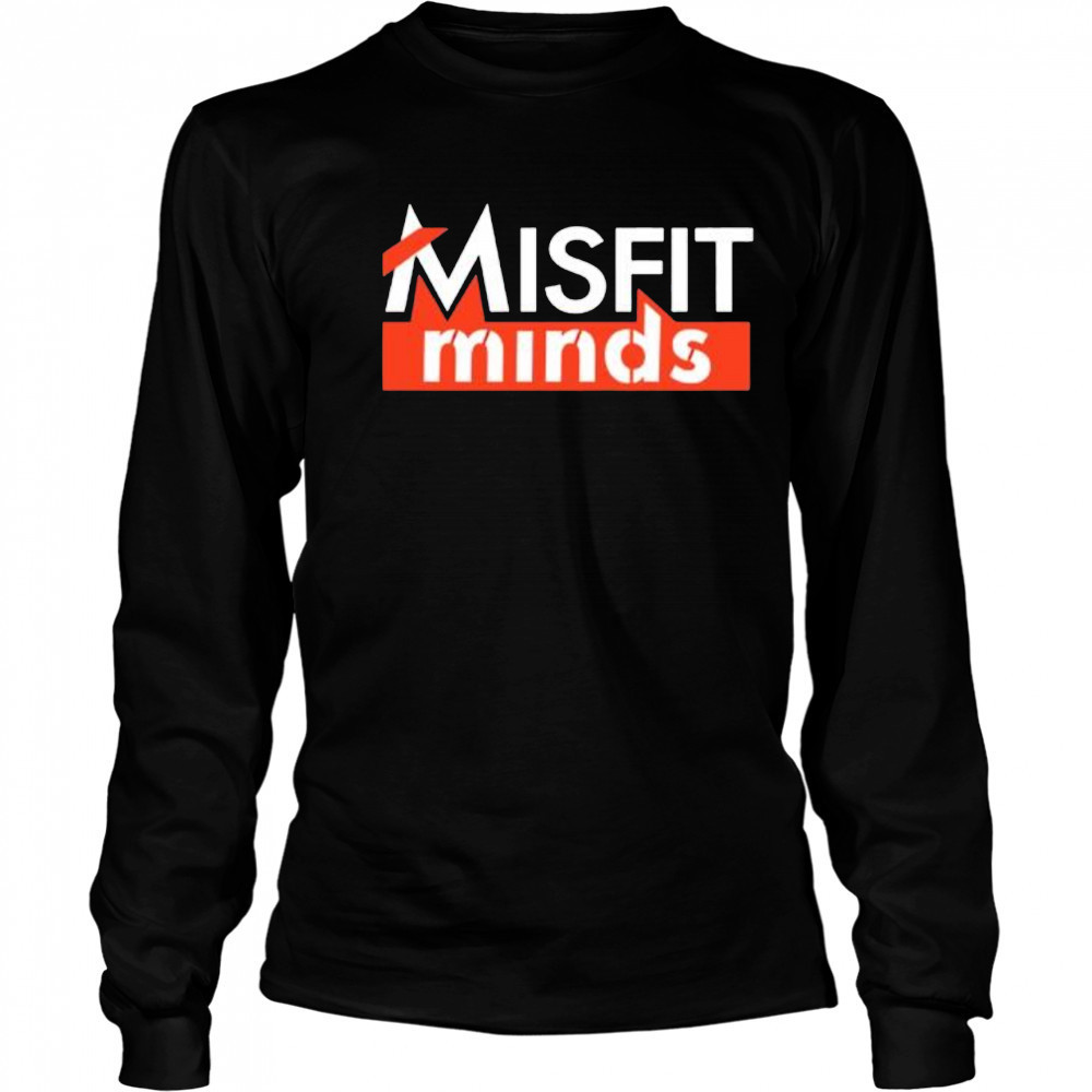 Shaggers Misfit Minds logo shirt Long Sleeved