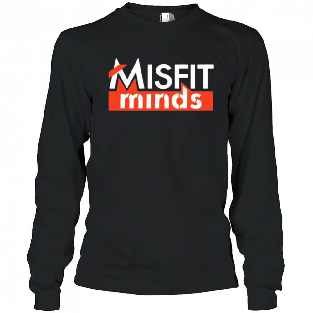 Shaggers Misfit Minds logo shirt Long Sleeved