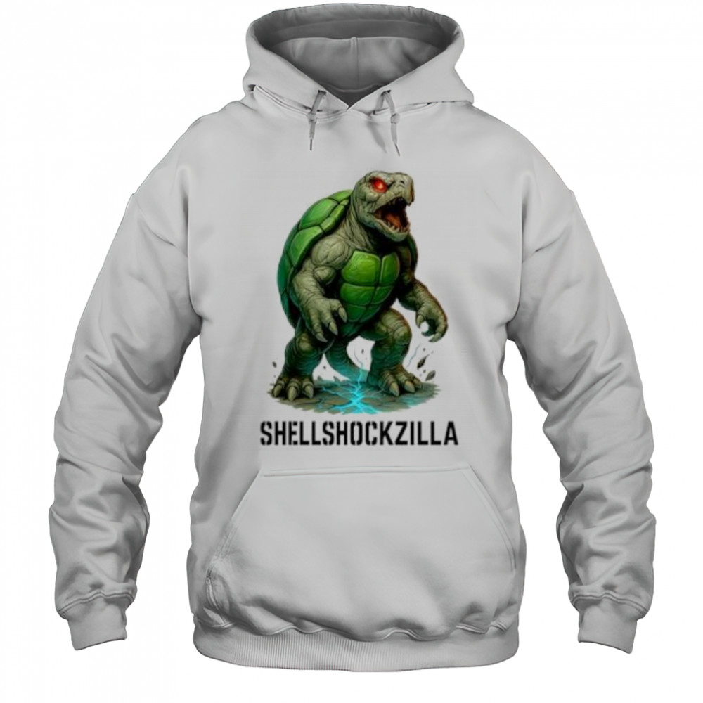 Shellshock Zilla Parody Turtle shirt Hoodie