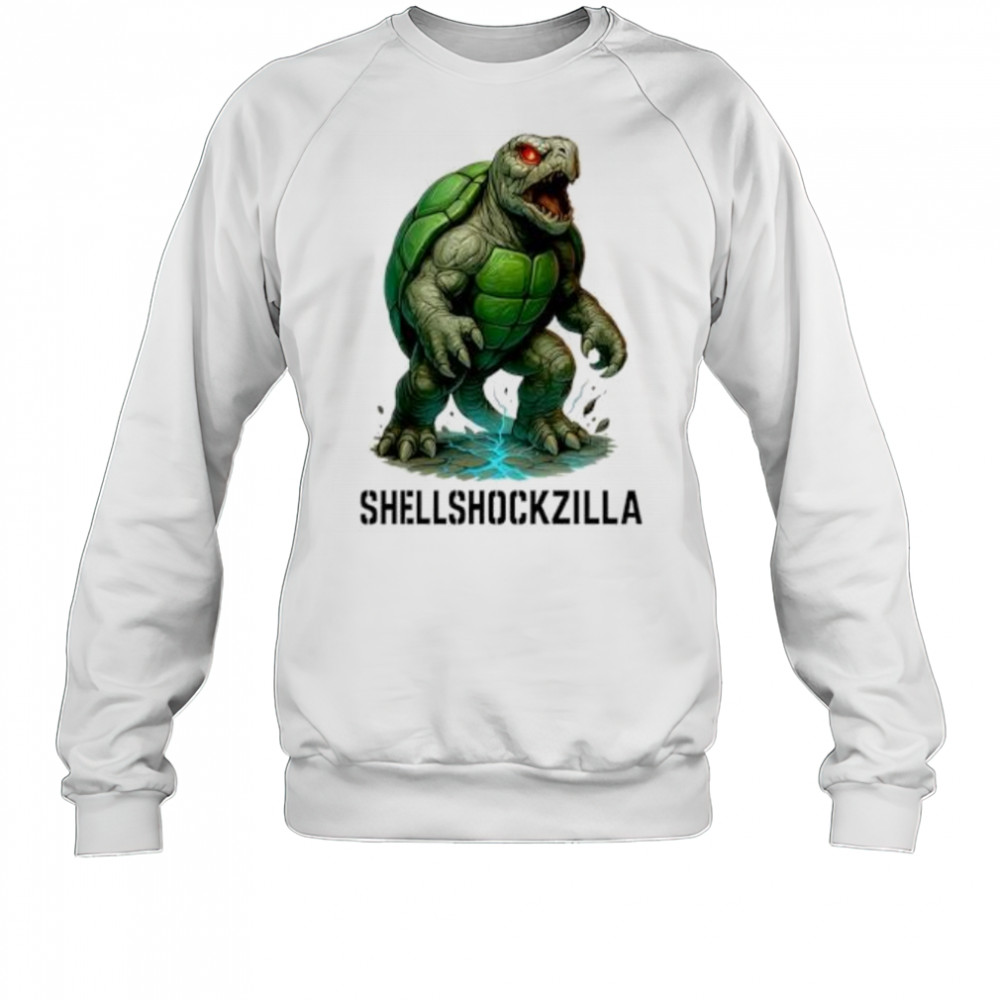 Shellshock Zilla Parody Turtle shirt Sweatshirt