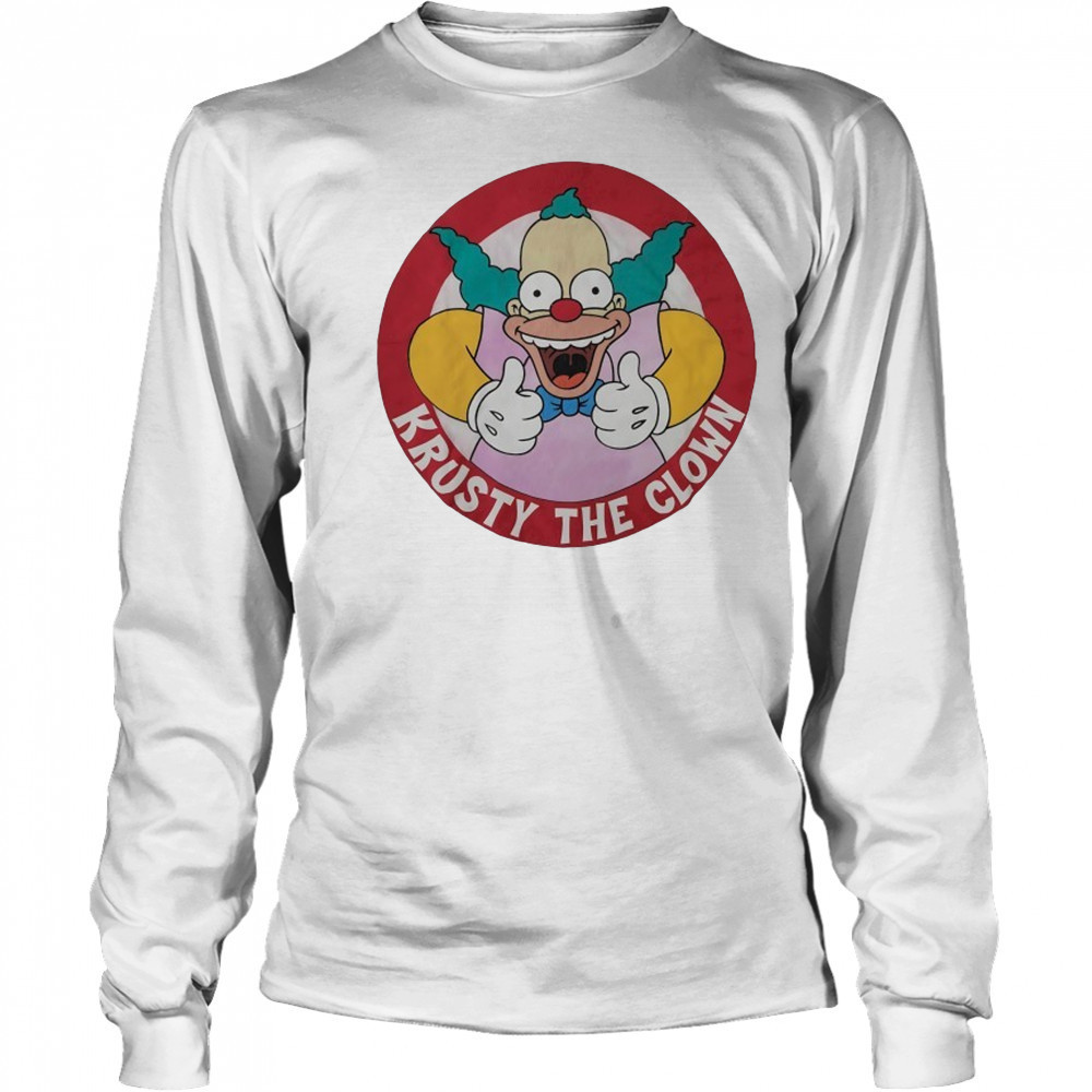 Simpson Krusty-the-Clown shirt Long Sleeved