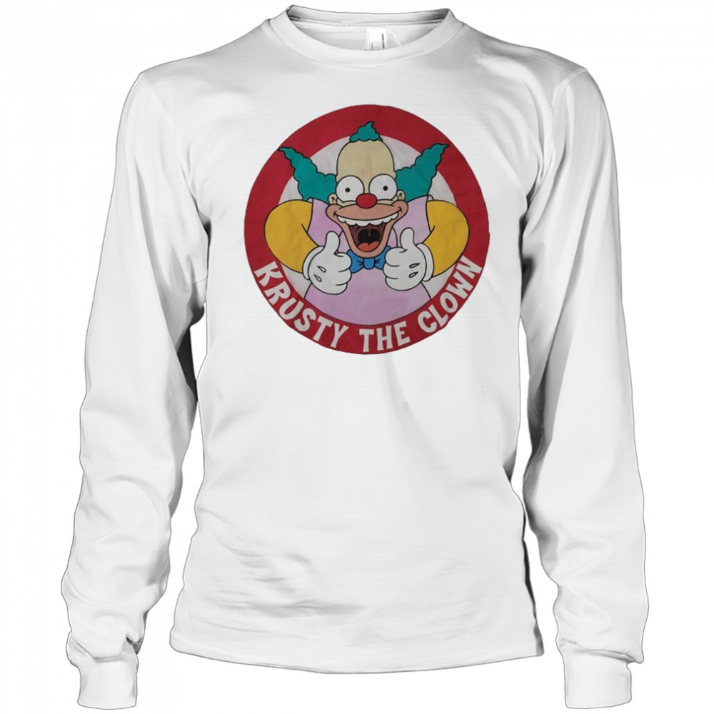Simpson Krusty-the-Clown shirt Long Sleeved
