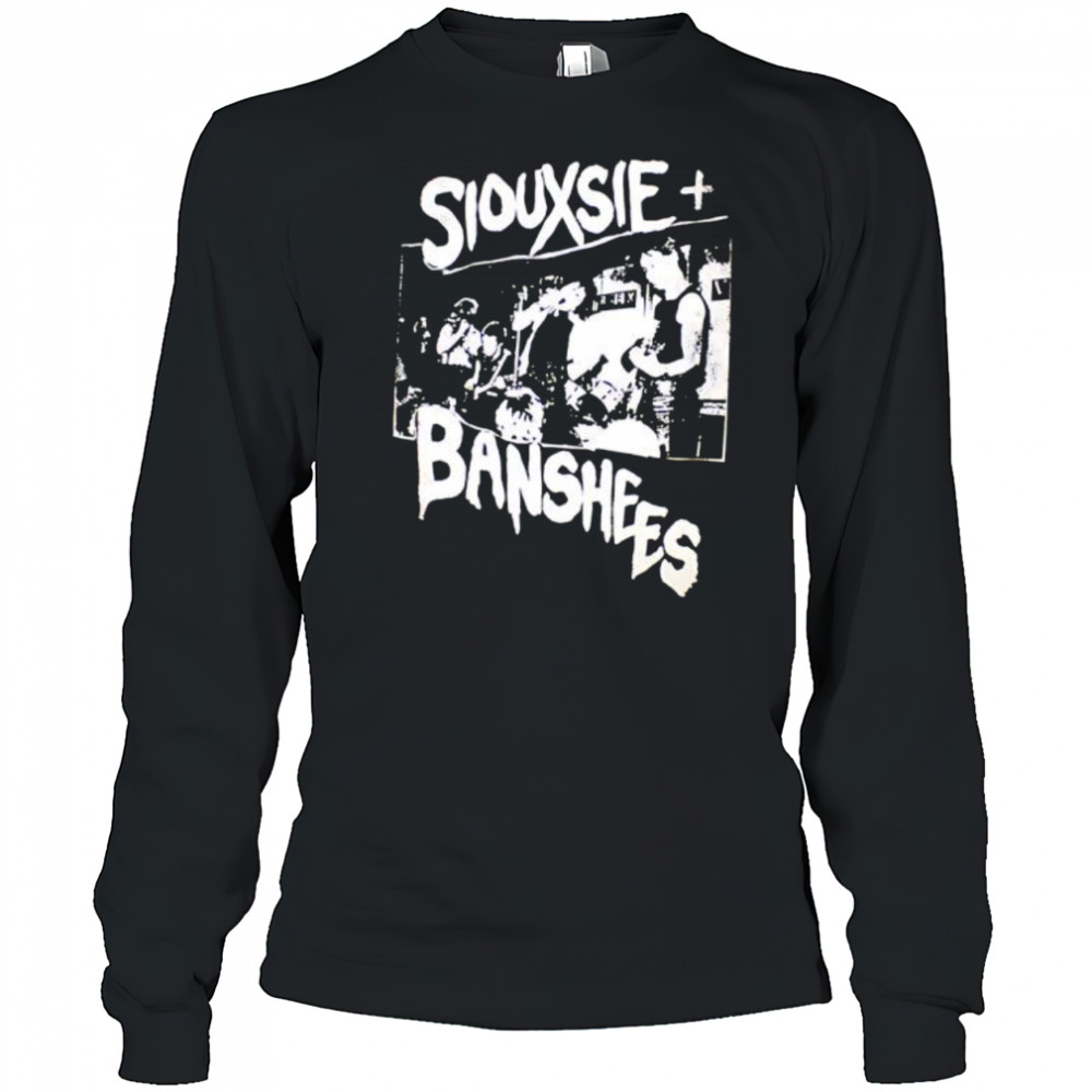 Siouxsie and the banshees retro shirt Long Sleeved