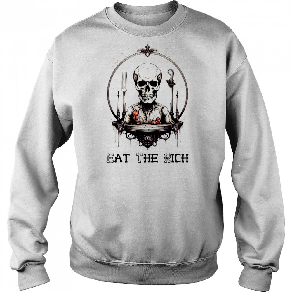 Skeleton ETR eat the rich shirt Hoodie