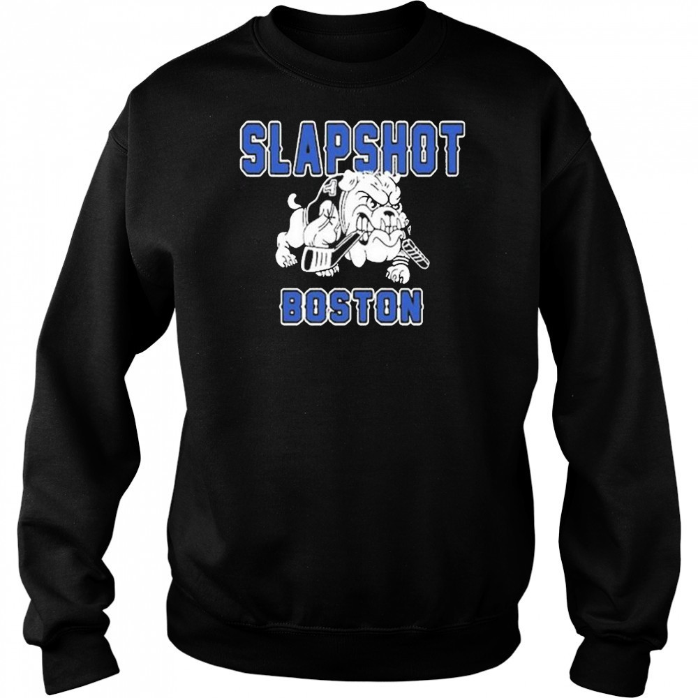 Slapshot Boston Bulldog T-shirt Hoodie
