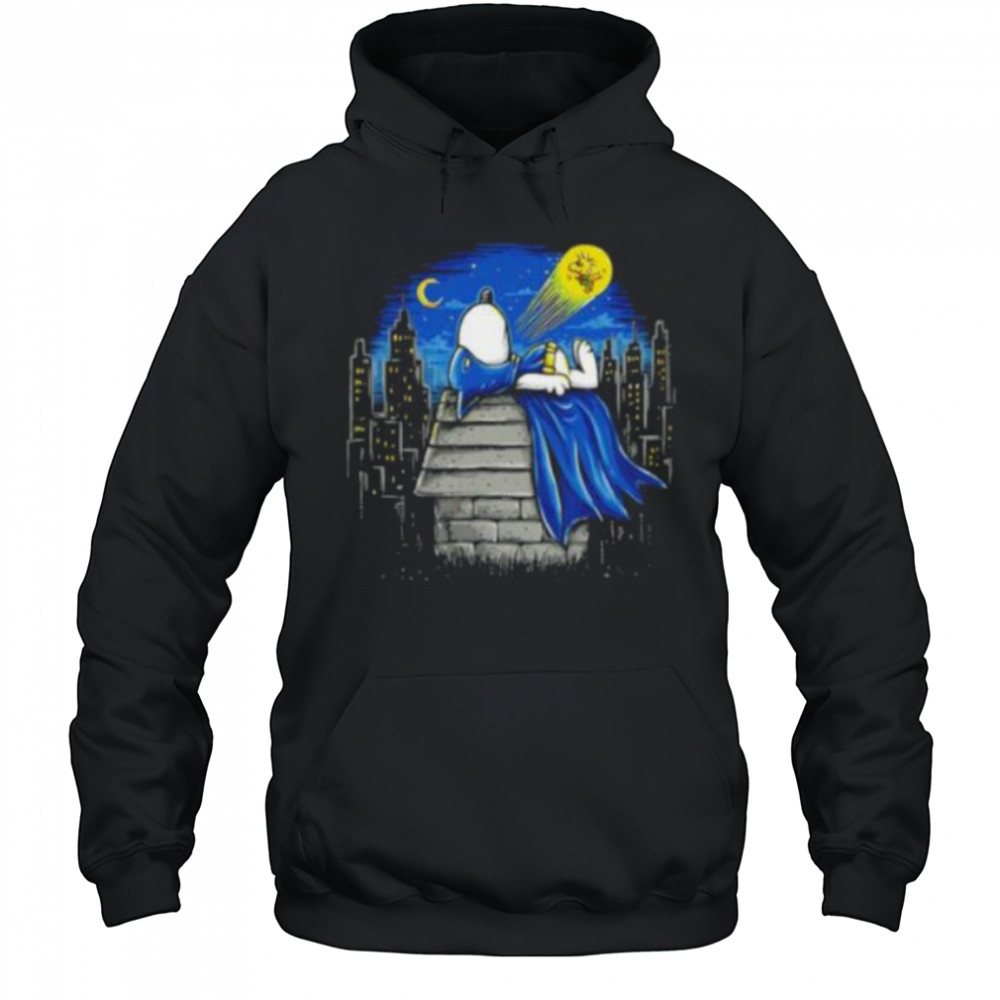 Snoopy Batman Batdog shirt Hoodie