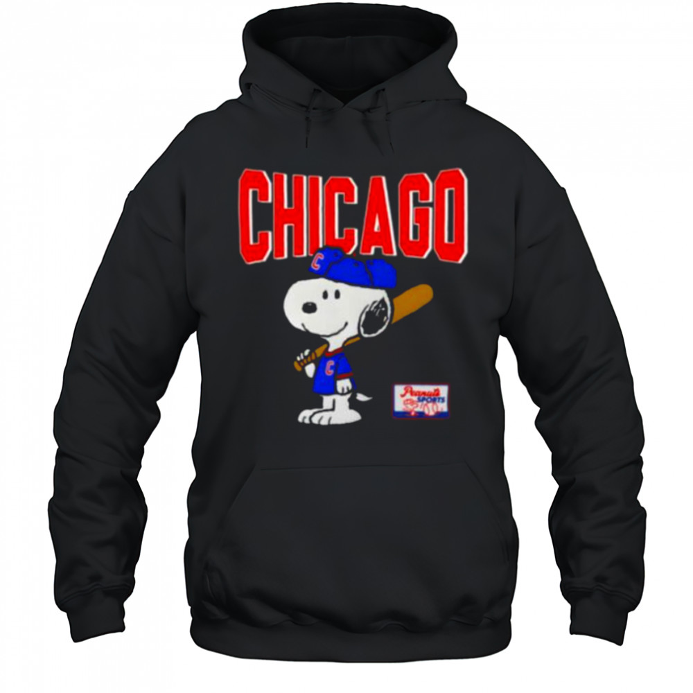 Snoopy Peanuts Ripple Junction Chicago Baseball shirt Hoodie