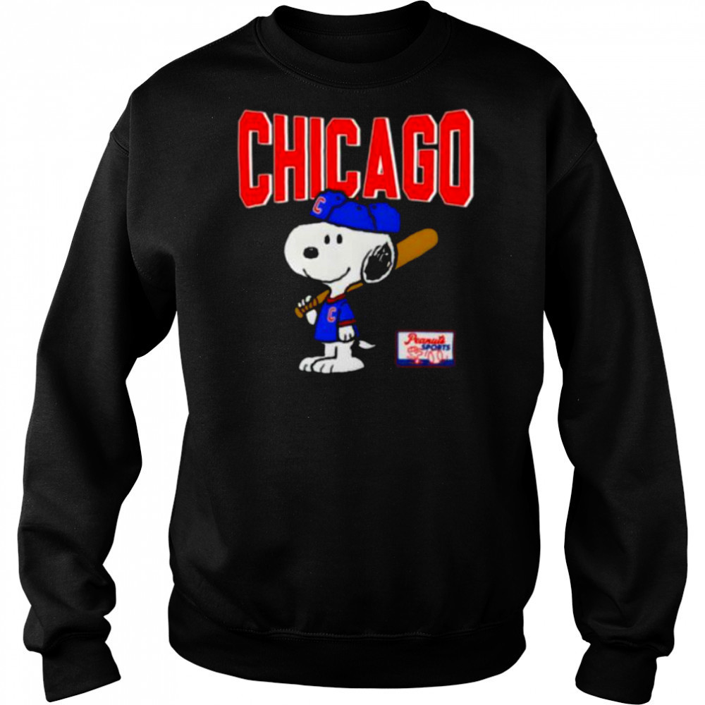 Snoopy Peanuts Ripple Junction Chicago Baseball shirt Hoodie