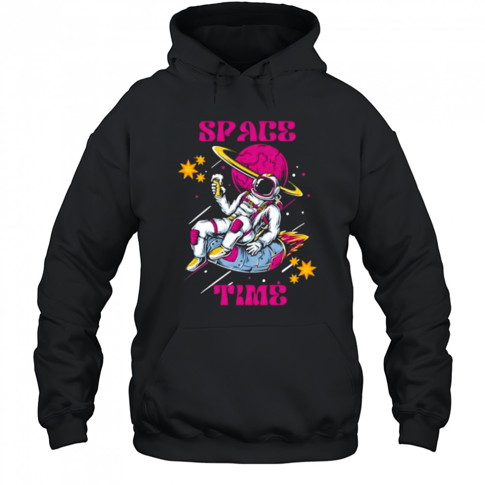 Space Time Astronaut shirt Hoodie