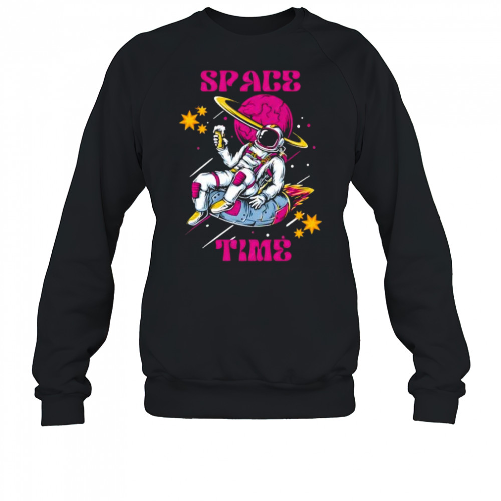 Space Time Astronaut shirt Sweatshirt