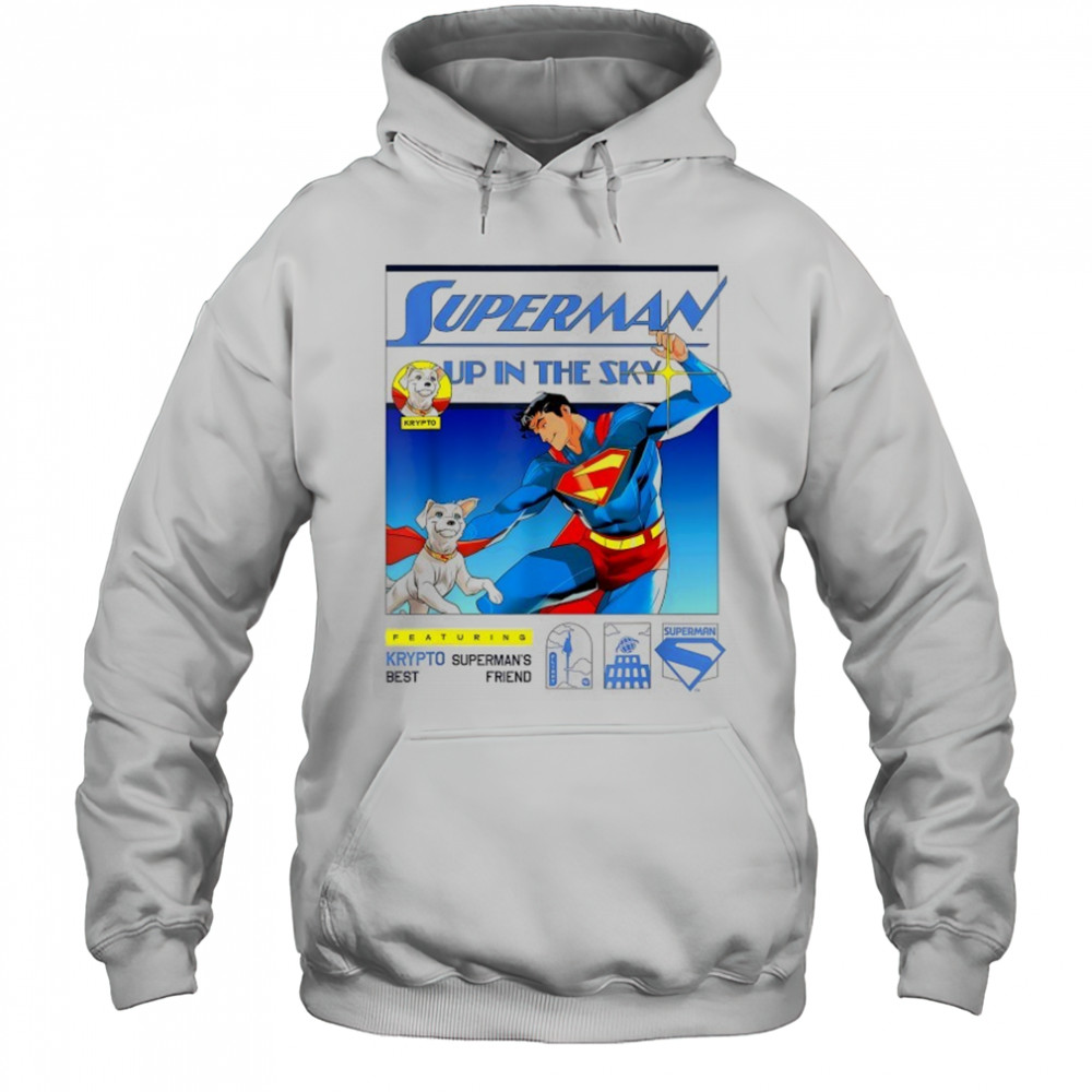 Superman 2025 Up in the Sky Krypto and Superman’s best friend shirt Hoodie