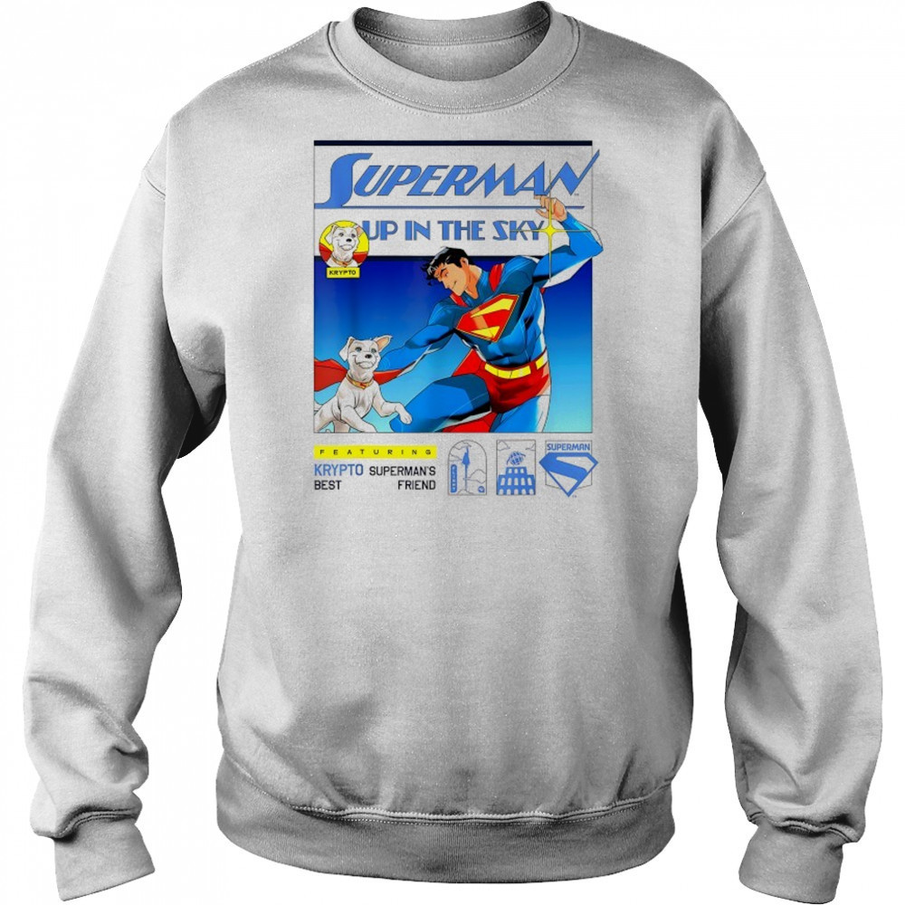 Superman 2025 Up in the Sky Krypto and Superman’s best friend shirt Hoodie