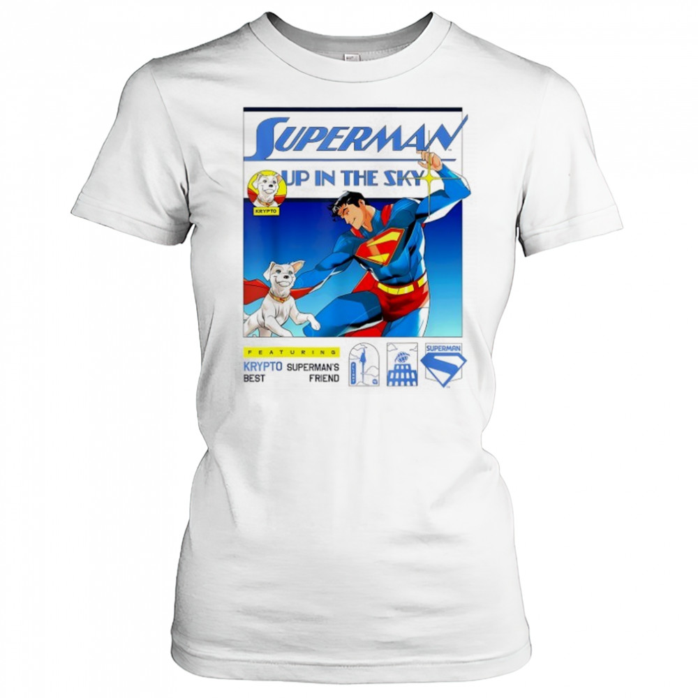 Superman 2025 Up in the Sky Krypto and Superman’s best friend shirt Women's T-shirt