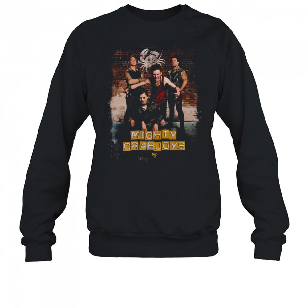 SUPERMAN Mighty Crabjoys Band T-Shirt Sweatshirt