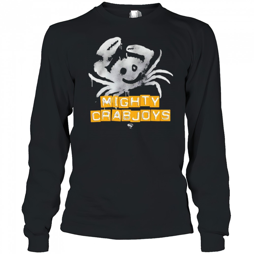 Superman The Mighty Crabjoys T-Shirt Long Sleeved