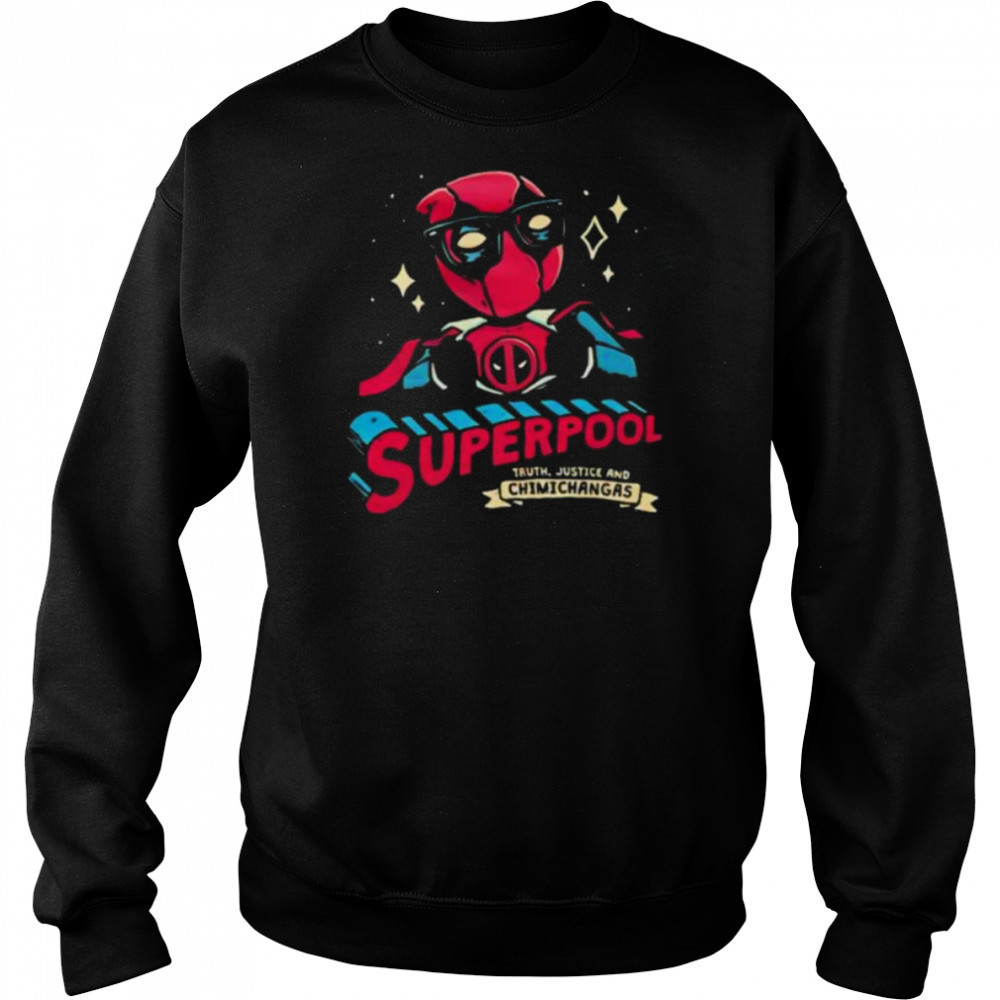 Superpool truth justice and chimichangas shirt Hoodie