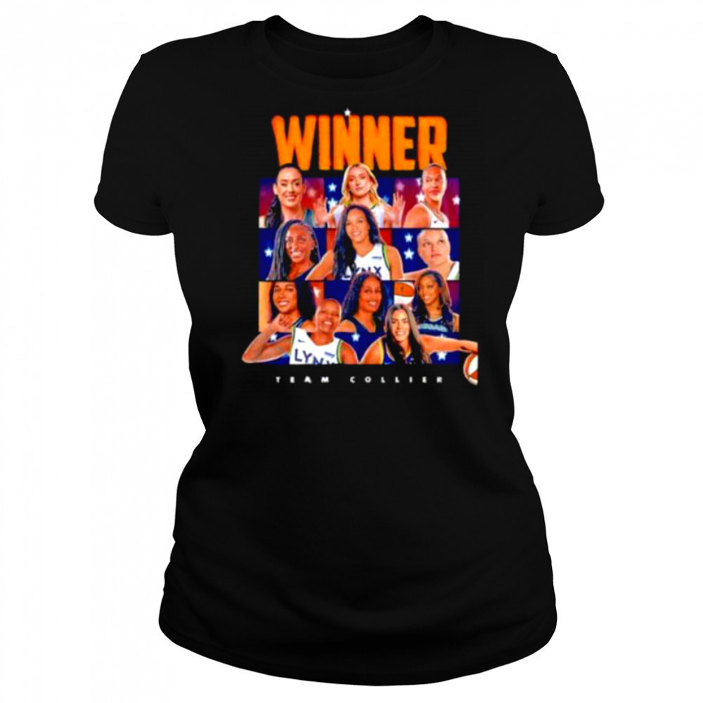Team Collier 2025 WNBA All Star Champion Winner T Shirt Women's T-shirt
