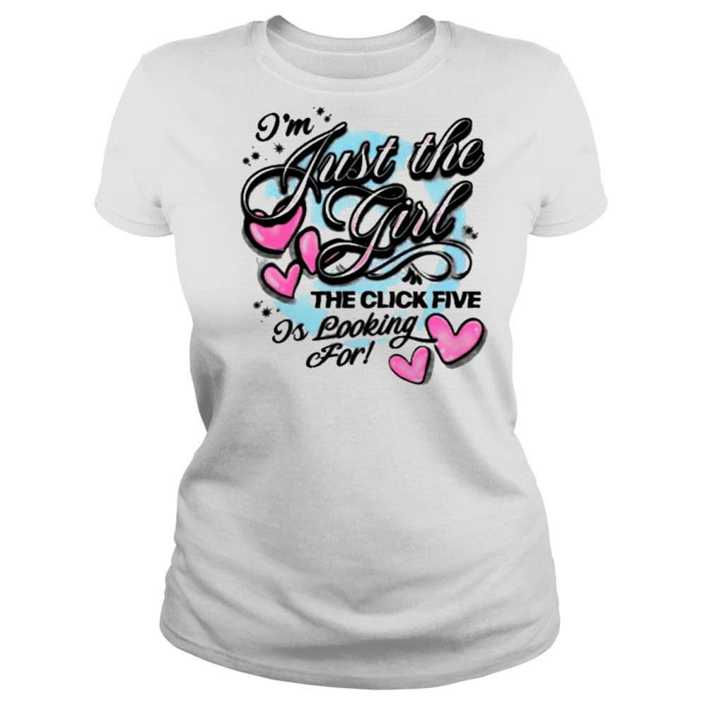 The Click Five Just The Girl T-Shirt Women's T-shirt
