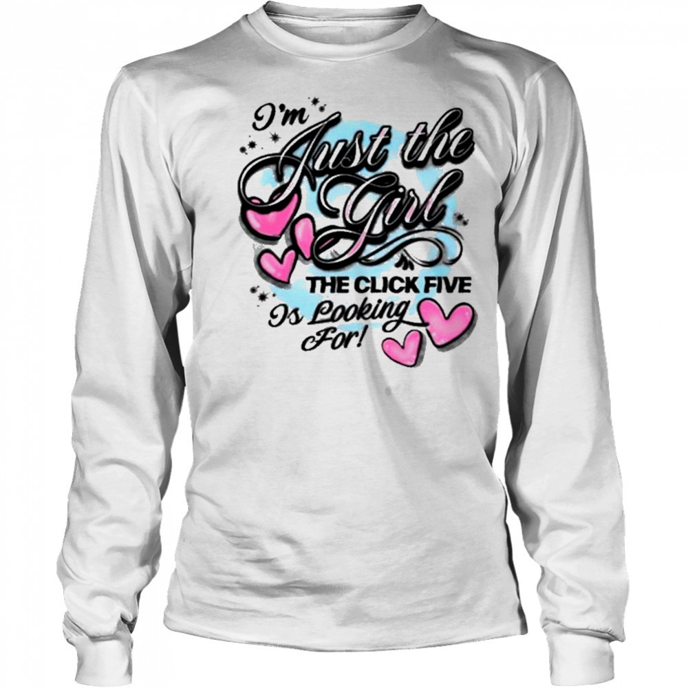 The Click Five Just The Girl T-Shirt Long Sleeved
