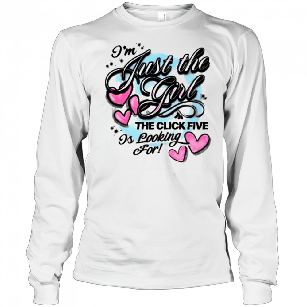 The Click Five Just The Girl T-Shirt Long Sleeved