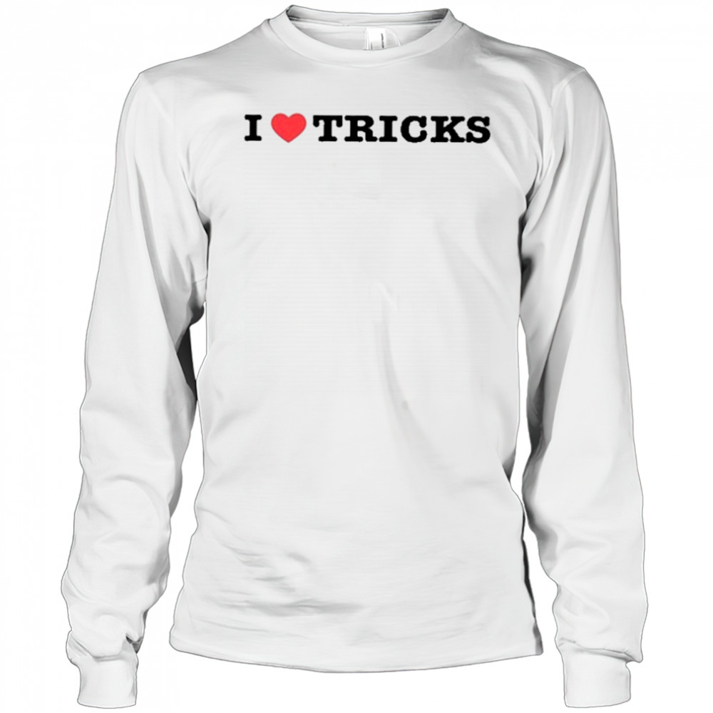Thedancersresource I Love Tricks T-Shirt Long Sleeved