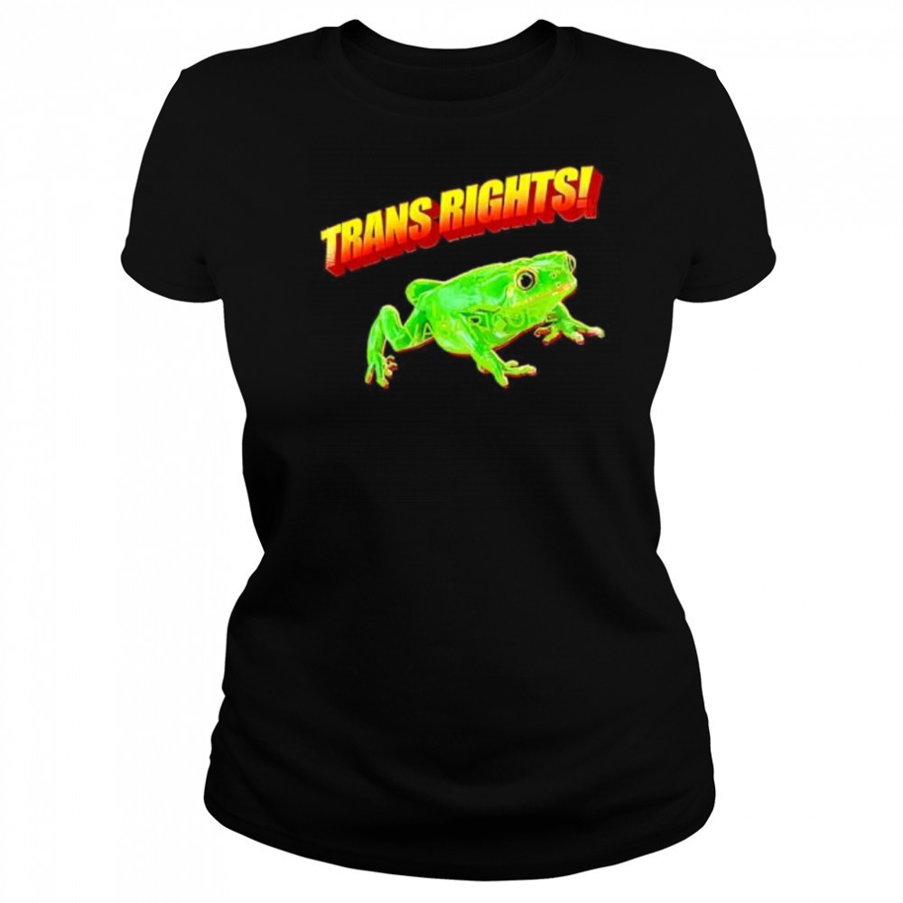 Trans Rights Frog shirt Women's T-shirt