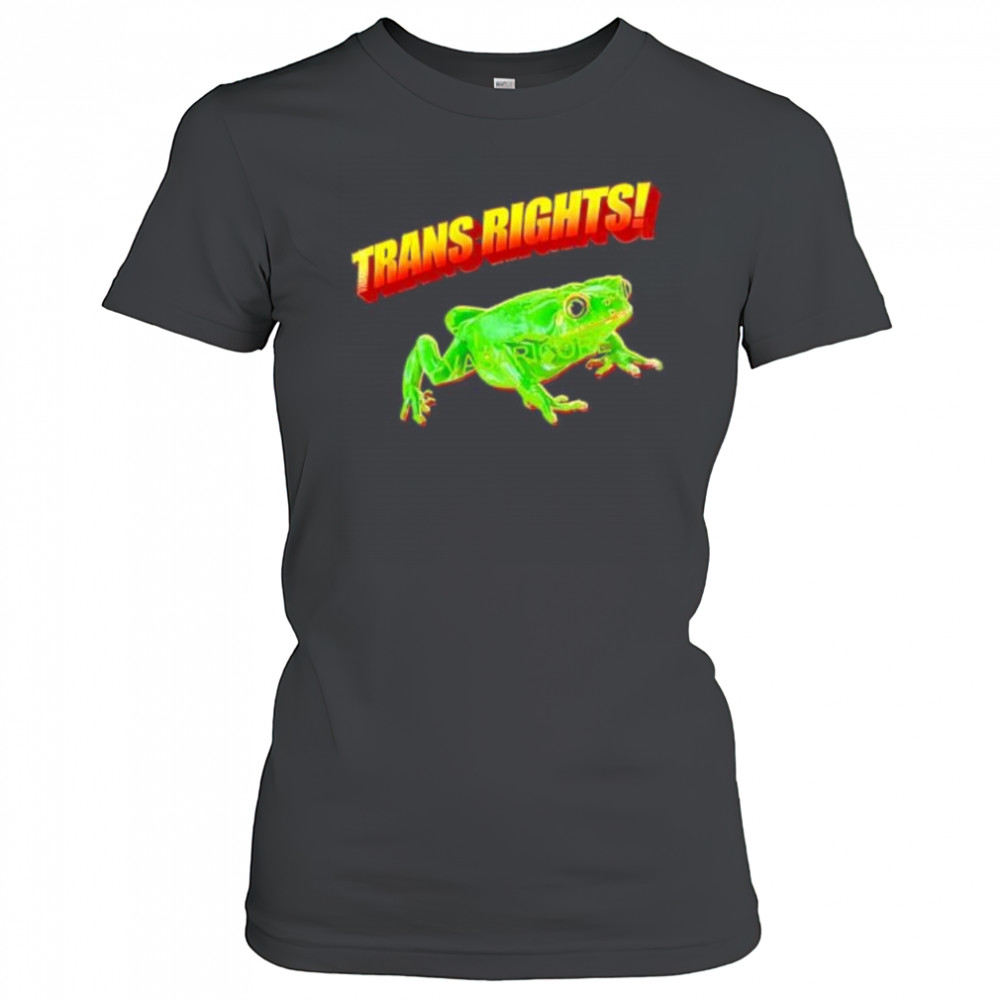 Trans Rights Frog shirt Women's T-shirt