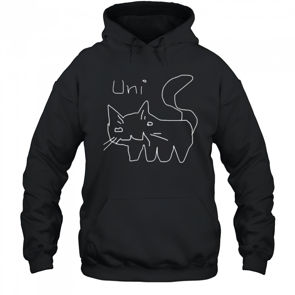 Uni Cat T-shirt Hoodie