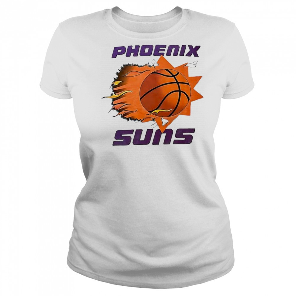 Vintage 1993 phoenix suns break through NBA shirt Women's T-shirt