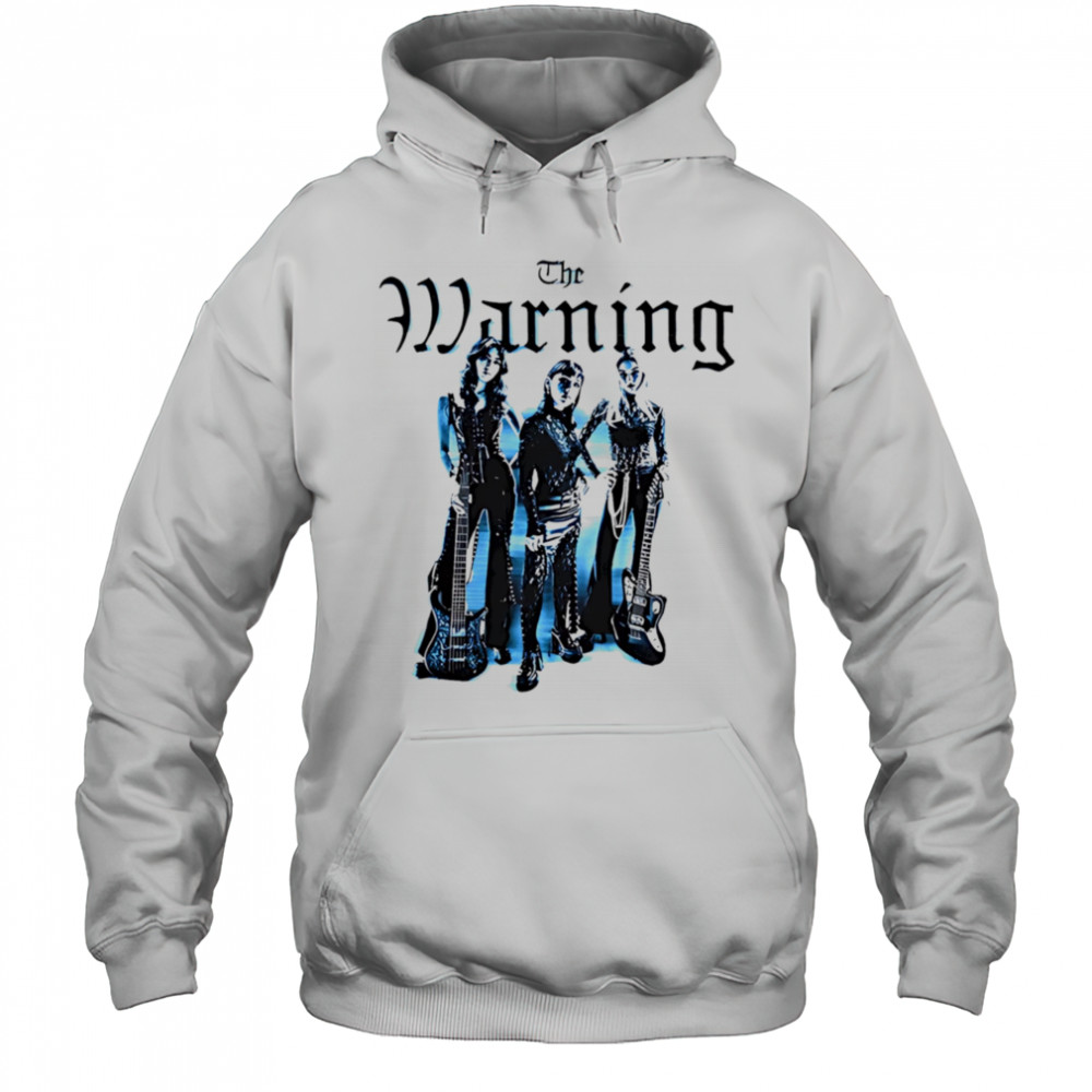 Warning Band photo shirt Hoodie