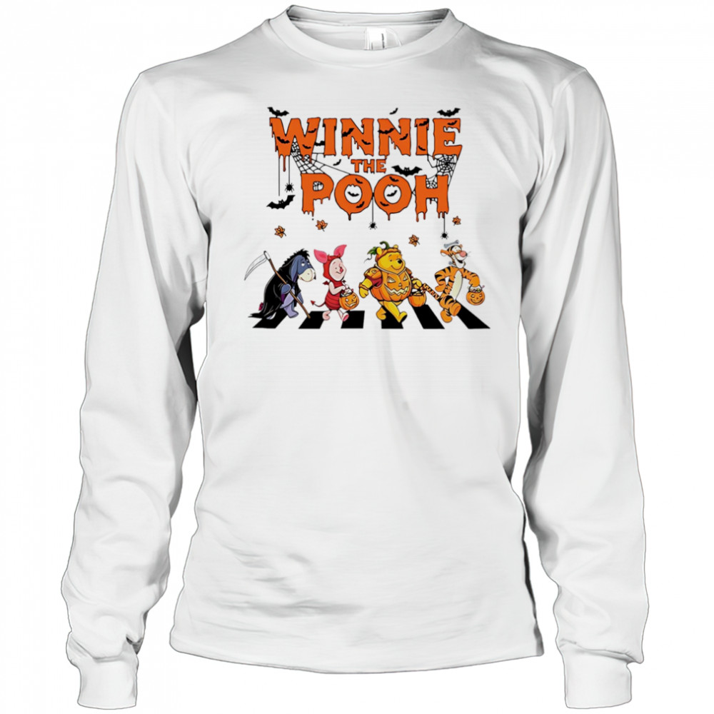 Winnie The Pooh Halloween shirt Long Sleeved