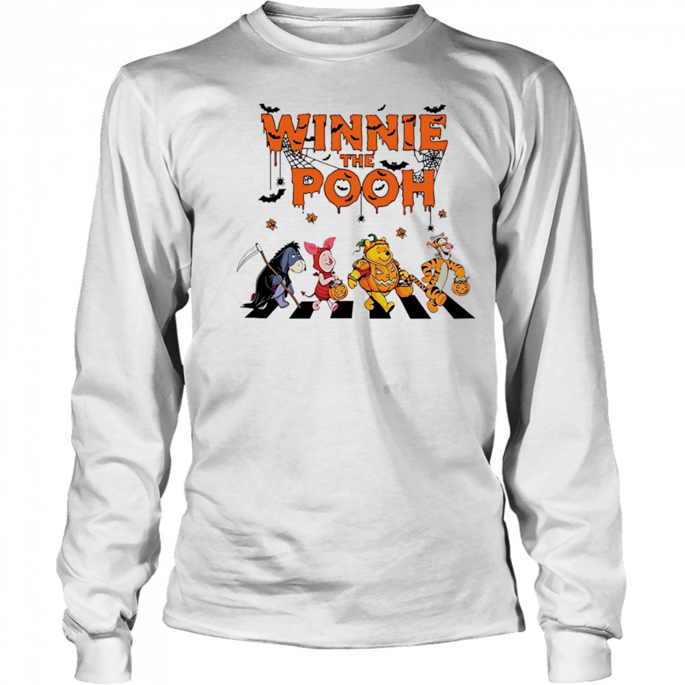 Winnie The Pooh Halloween shirt Long Sleeved