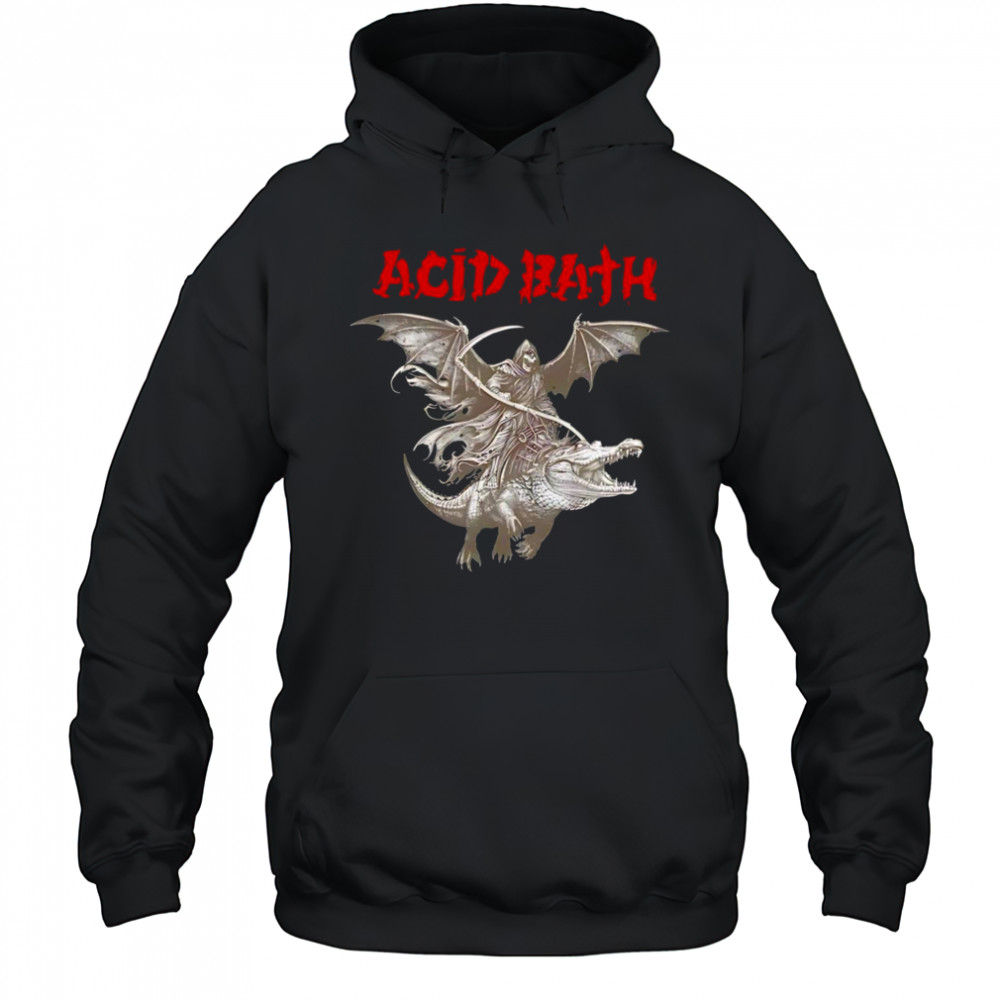Acid Bath Alligator shirt Hoodie