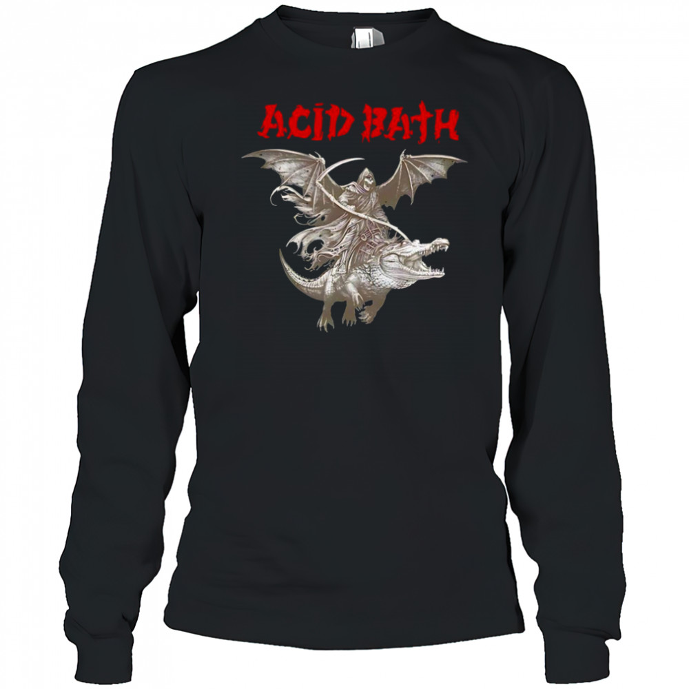Acid Bath Alligator shirt Long Sleeved