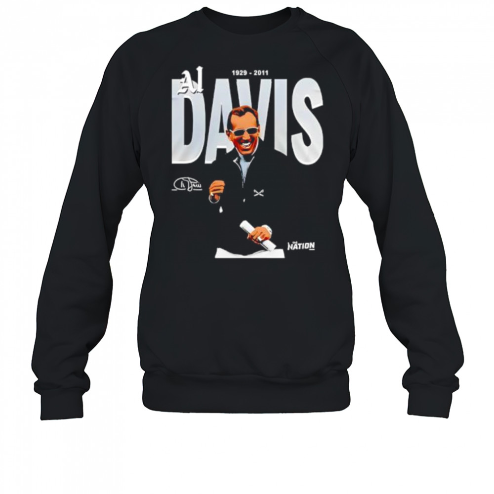 AL Davis Oakland Raiders shirt Sweatshirt