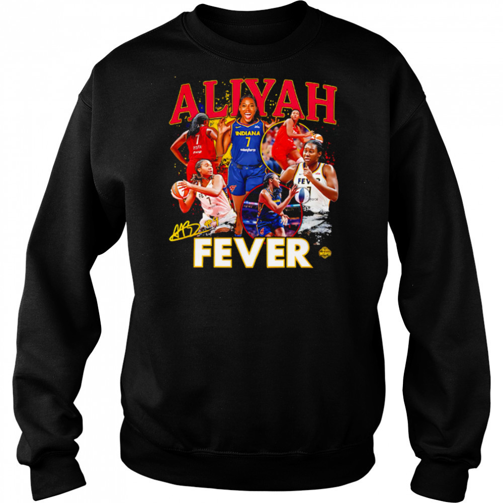 Aliyah Boston Indiana Fever WNBA All-Star signature shirt Hoodie
