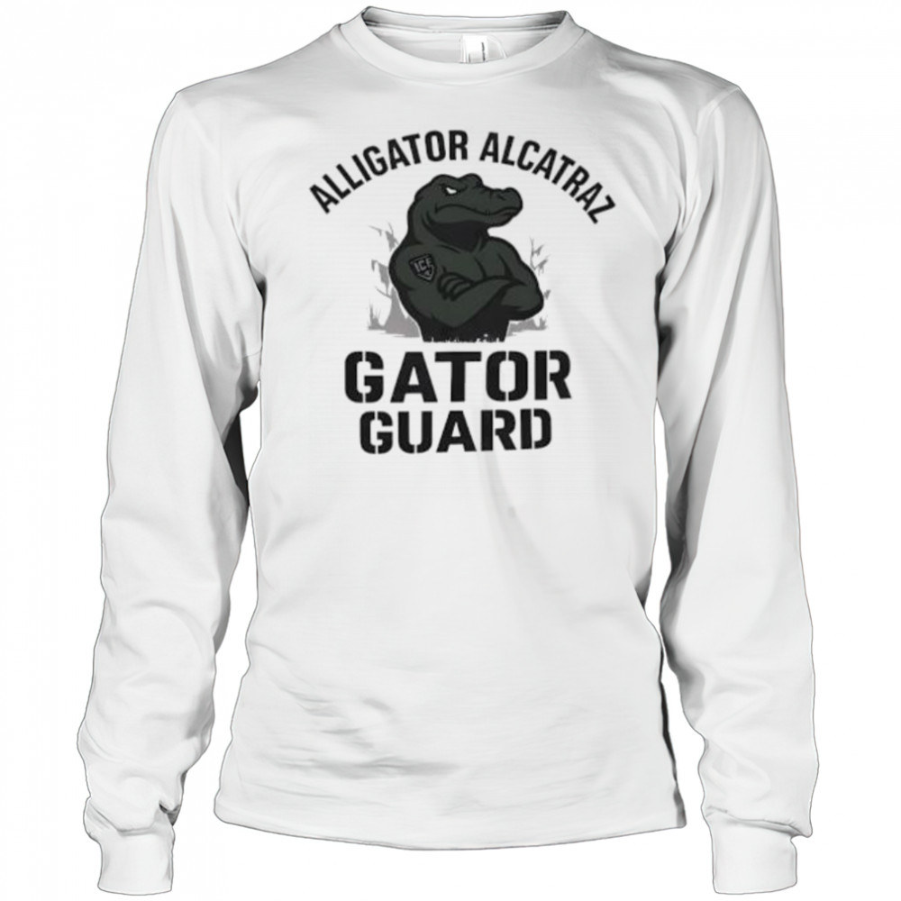 Alligator Alcatraz Ice Gator Guard shirt Long Sleeved