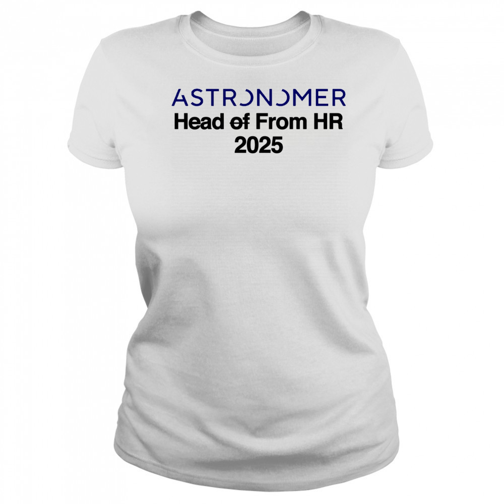 Astronomer head from HR 2025 shirt Women's T-shirt