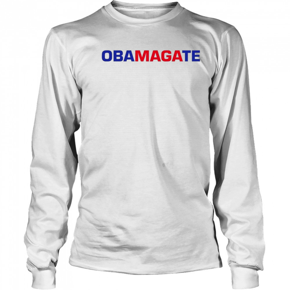 Barack Obama Obamagate T-shirt Long Sleeved