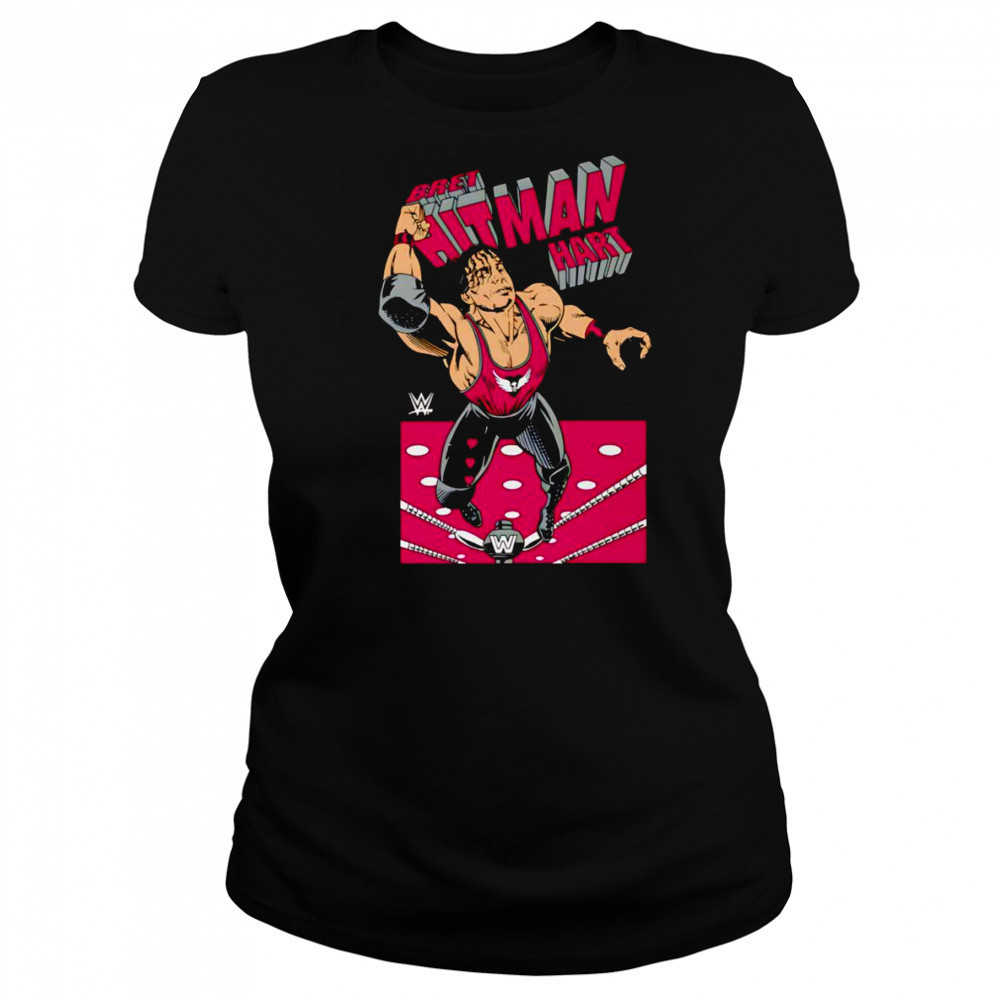 Bret Hart caricature shirt Women's T-shirt