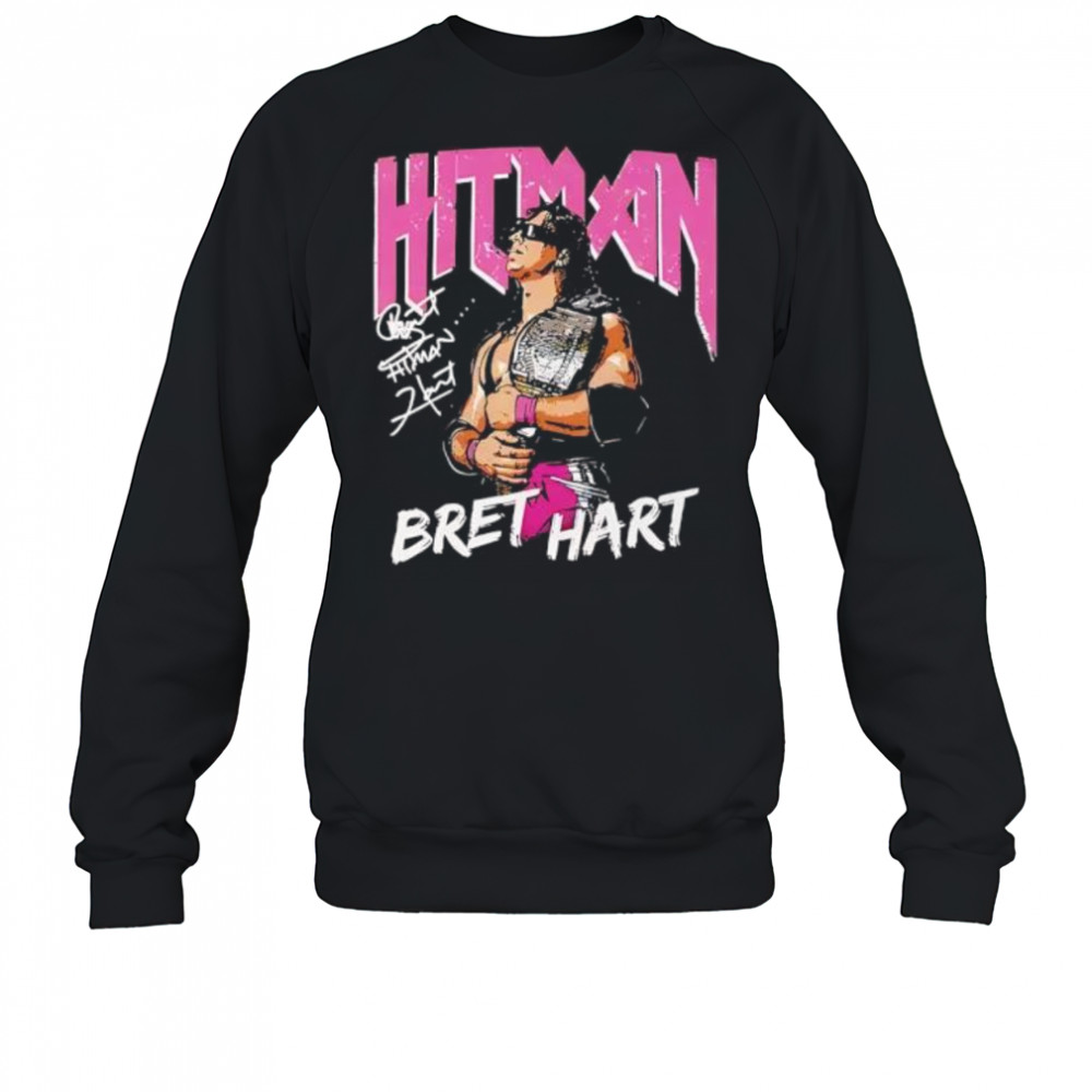 Bret Hart Hitman Signature shirt Sweatshirt