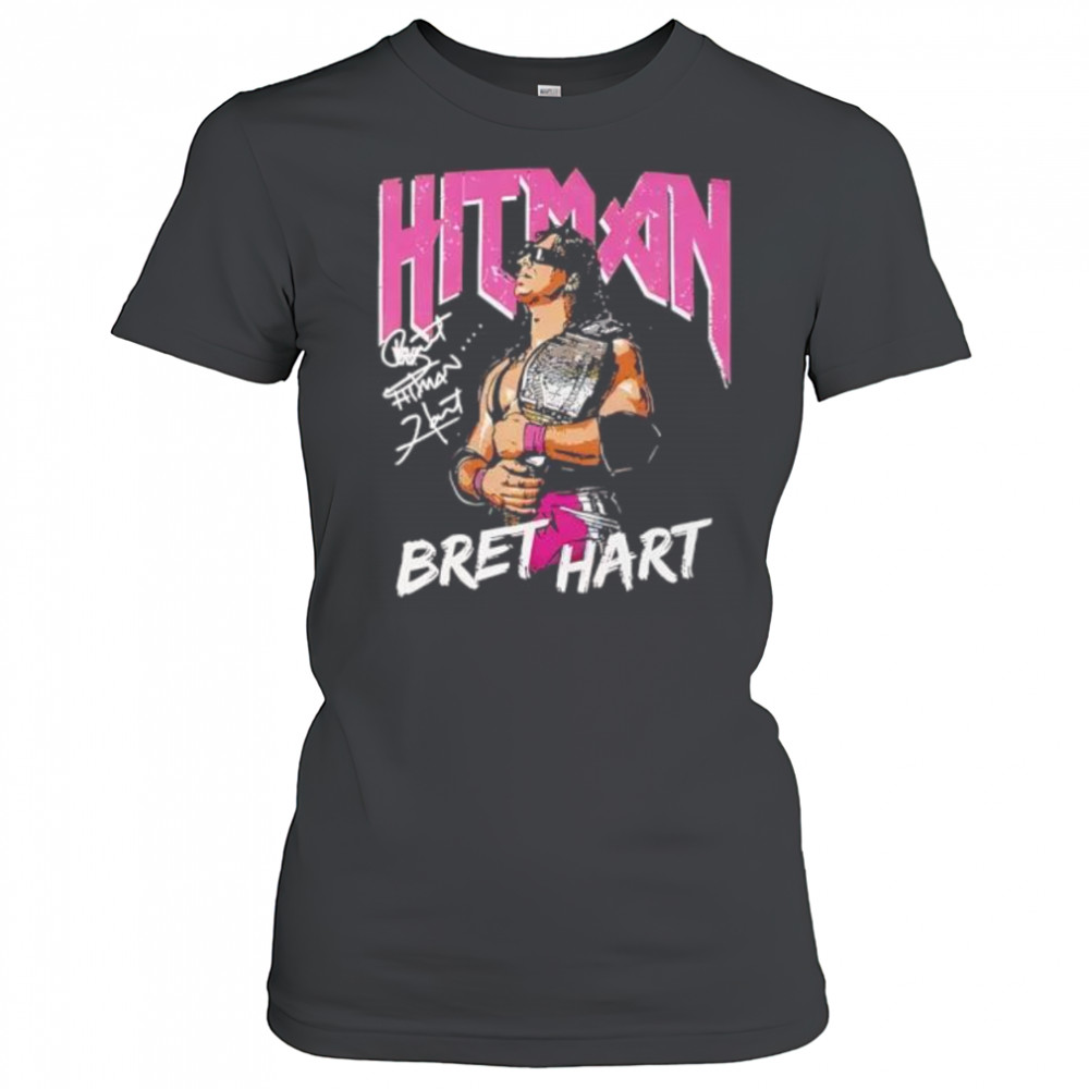 Bret Hart Hitman Signature shirt Women's T-shirt