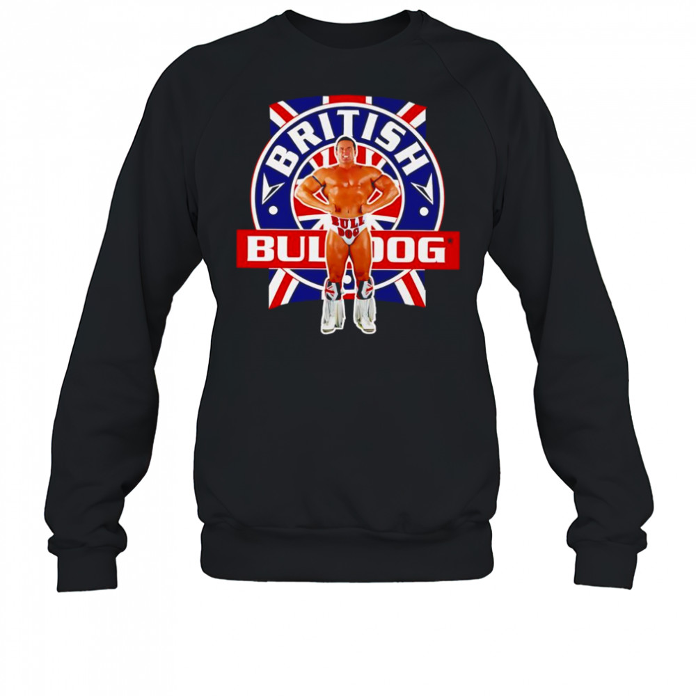 British Bulldog Flag pose shirt Sweatshirt