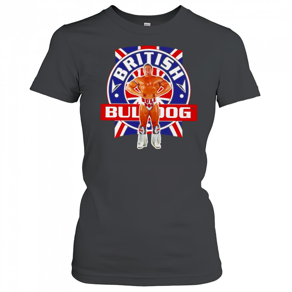 British Bulldog Flag pose shirt Women's T-shirt