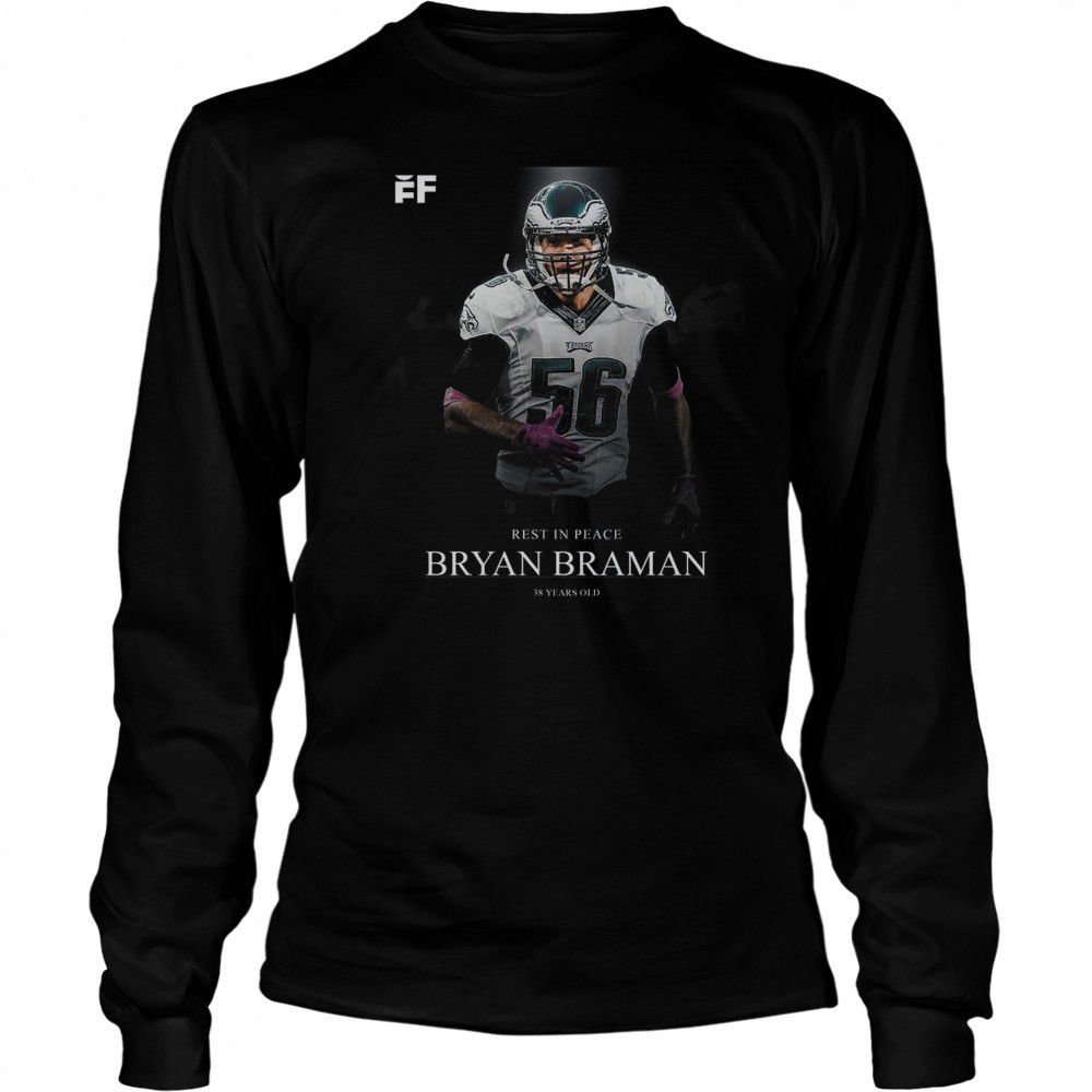Bryan Braman Rest In Peace T-Shirt Long Sleeved