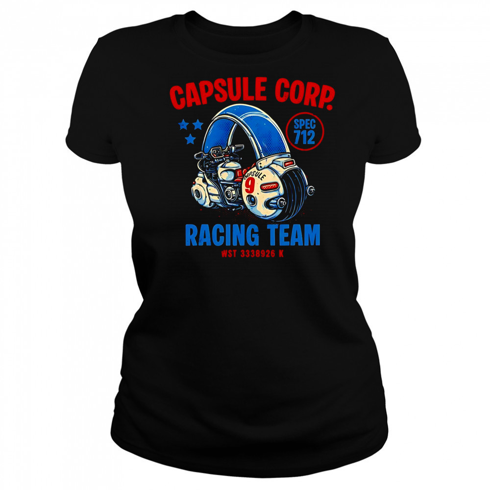 Capsule 9 Dragon Ball Capsule Corp Racing Team Spec 712 WST 3338926 K shirt Women's T-shirt