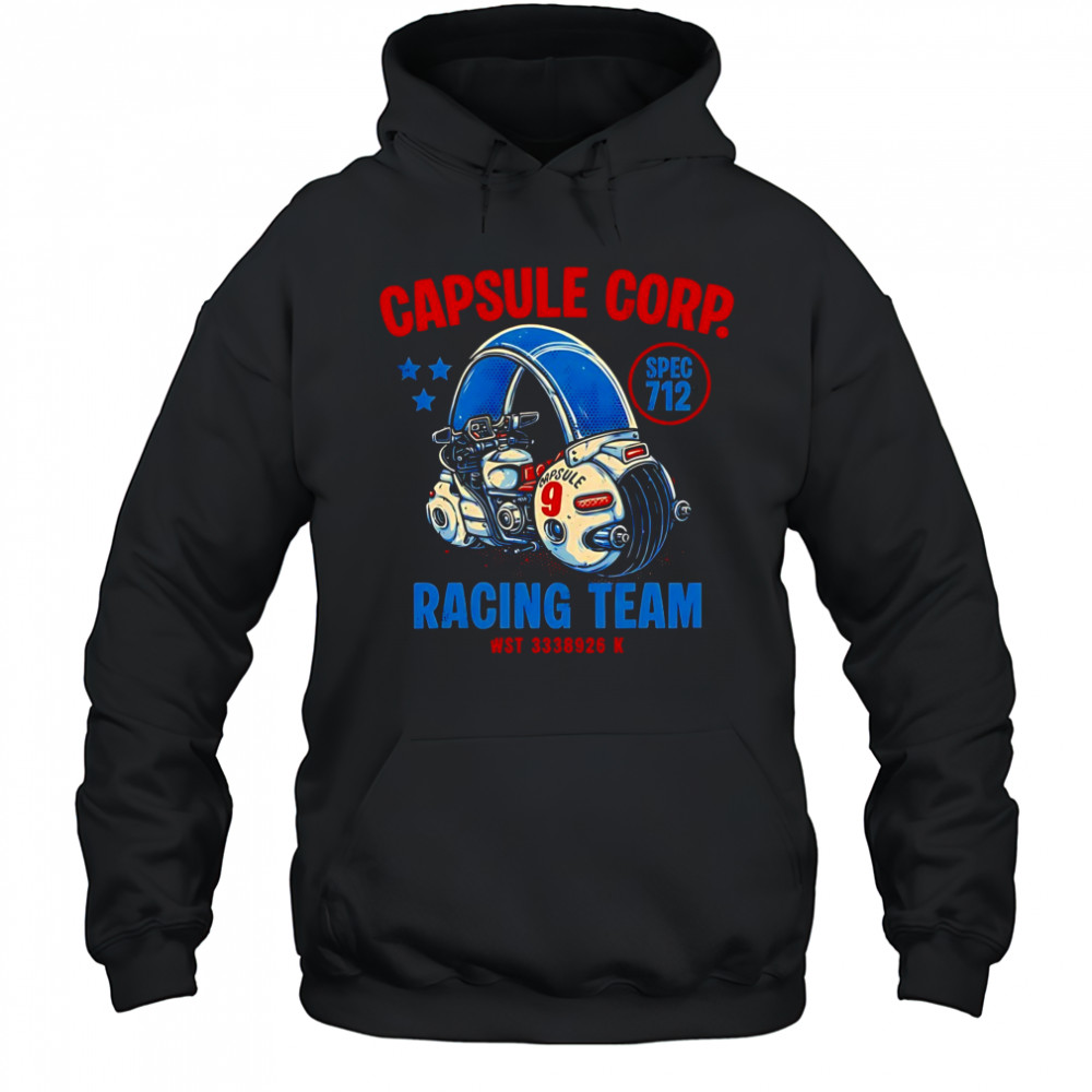 Capsule 9 Dragon Ball Capsule Corp Racing Team Spec 712 WST 3338926 K shirt Hoodie